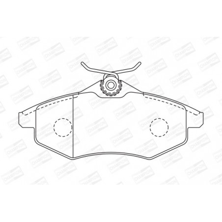 Jeu de quatre plaquettes de...