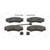 Jeu de quatre plaquettes de frein à disque CHAMPION