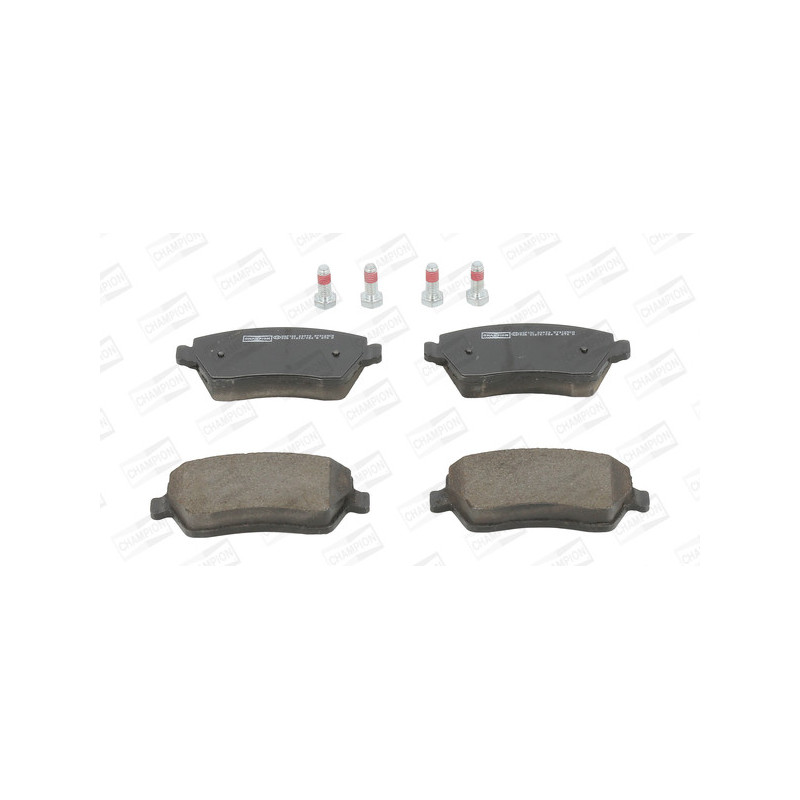 Jeu de quatre plaquettes de frein à disque CHAMPION