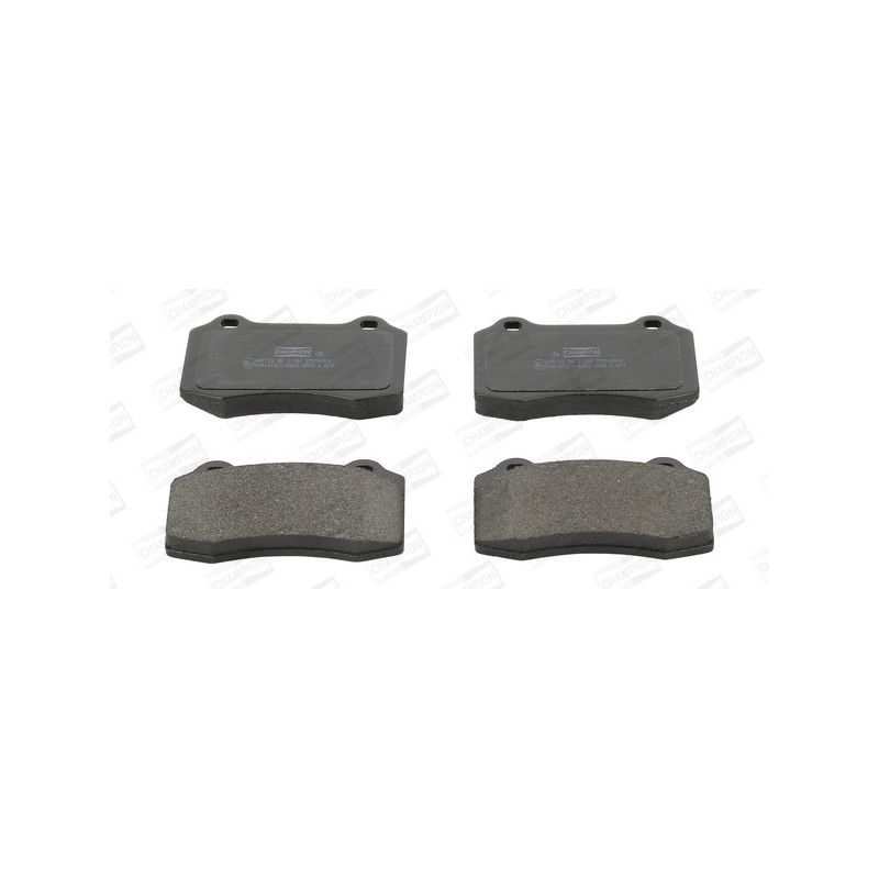 Jeu de quatre plaquettes de frein à disque CHAMPION