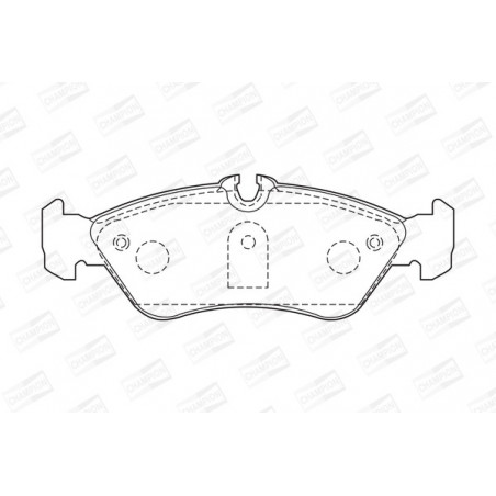 Jeu de quatre plaquettes de...