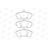 Jeu de quatre plaquettes de frein à disque CHAMPION