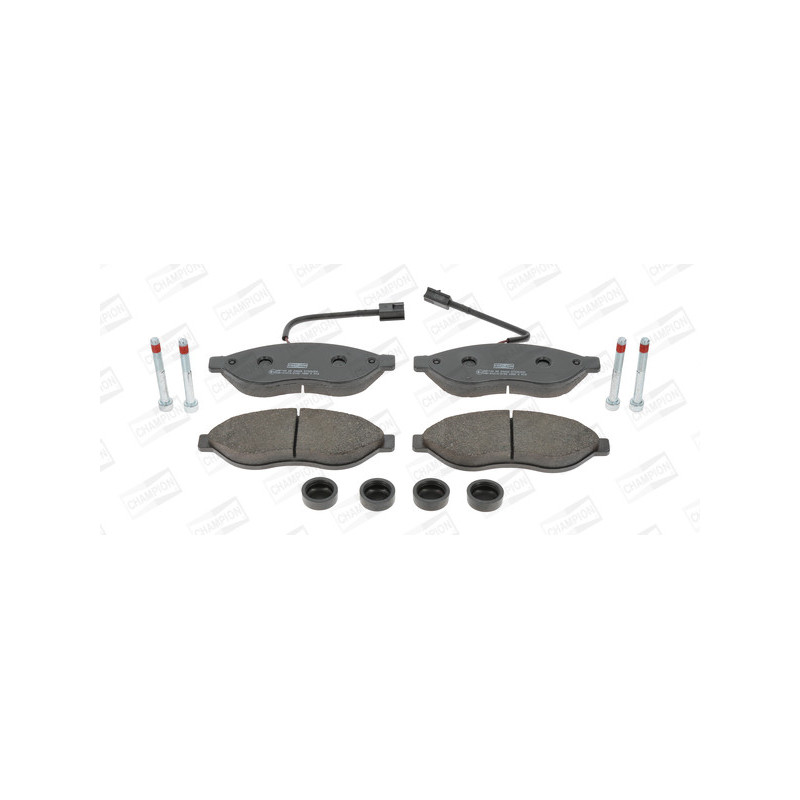 Jeu de quatre plaquettes de frein à disque CHAMPION