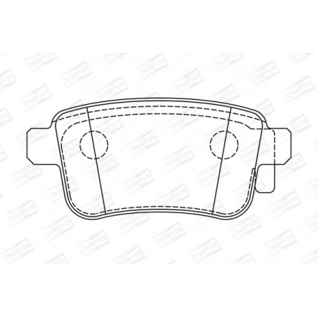 Jeu de quatre plaquettes de...