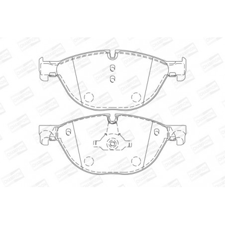 Jeu de quatre plaquettes de...