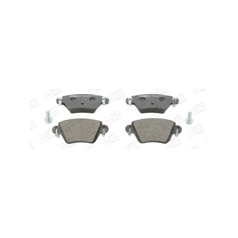 Jeu de quatre plaquettes de frein à disque CHAMPION