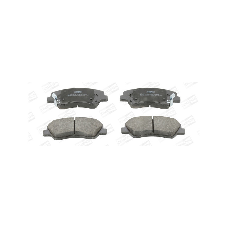 Jeu de quatre plaquettes de frein à disque CHAMPION