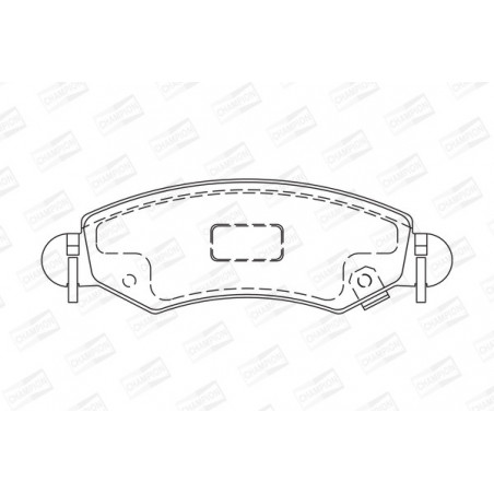 Jeu de quatre plaquettes de...