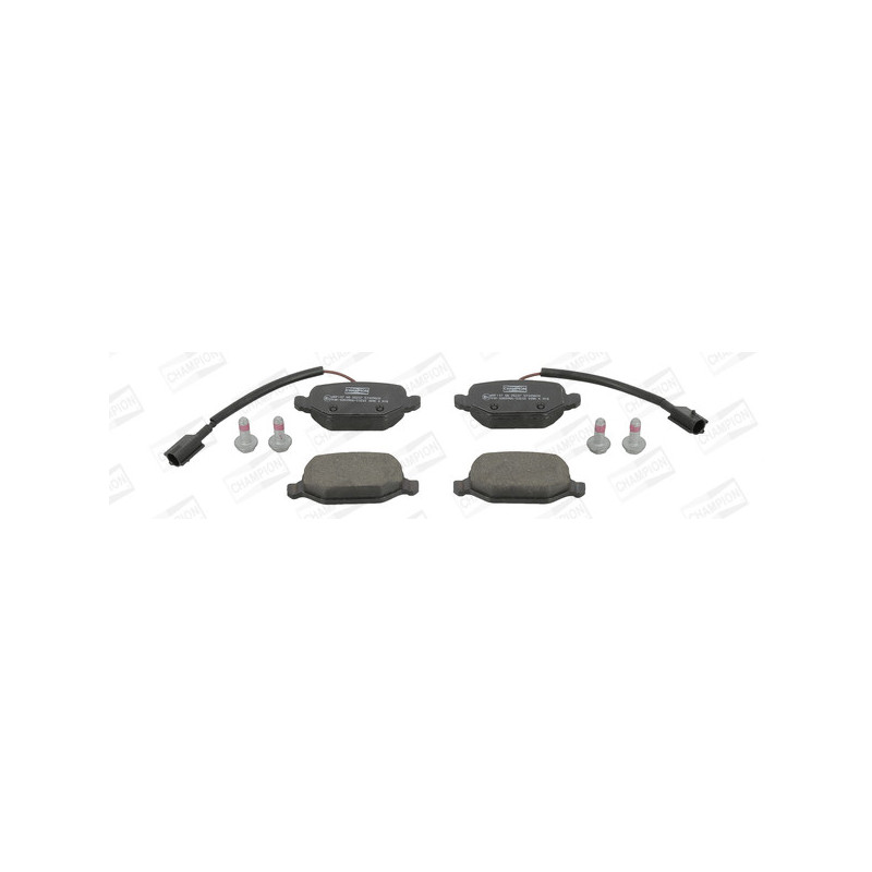 Jeu de quatre plaquettes de frein à disque CHAMPION