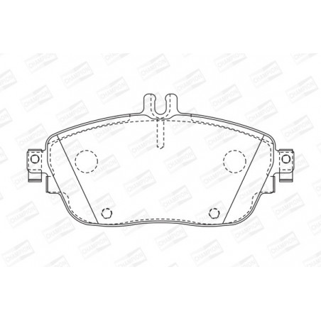 Jeu de quatre plaquettes de...