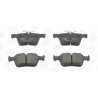 Jeu de quatre plaquettes de frein à disque CHAMPION