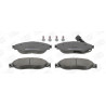 Jeu de quatre plaquettes de frein à disque CHAMPION