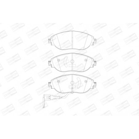 Jeu de quatre plaquettes de...