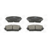 Jeu de quatre plaquettes de frein à disque CHAMPION