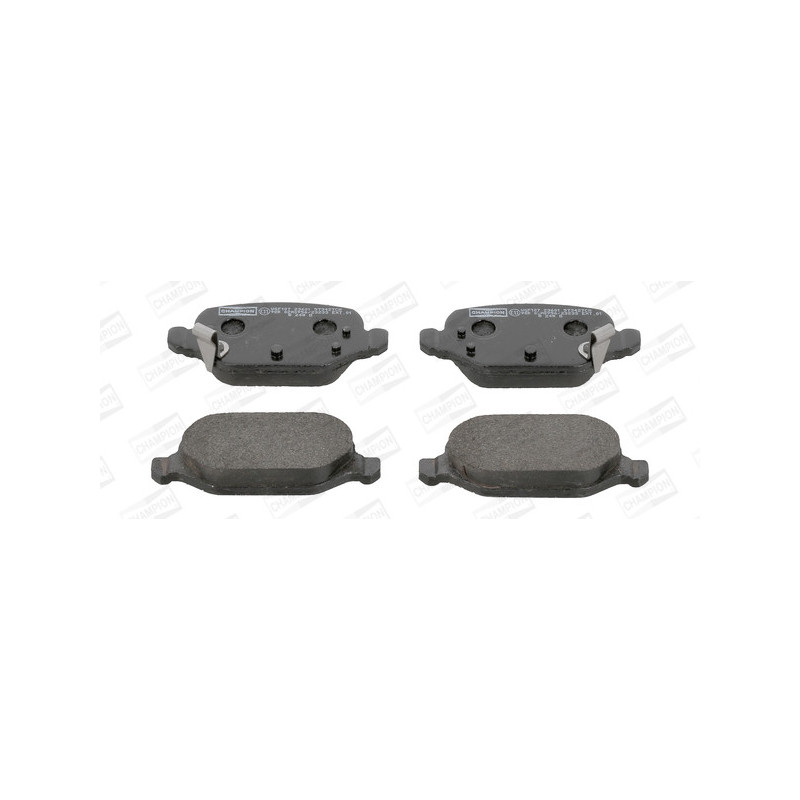 Jeu de quatre plaquettes de frein à disque CHAMPION