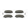 Jeu de quatre plaquettes de frein à disque CHAMPION