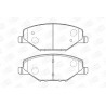 Jeu de quatre plaquettes de frein à disque CHAMPION