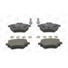 Jeu de quatre plaquettes de frein à disque CHAMPION