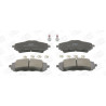 Jeu de quatre plaquettes de frein à disque CHAMPION