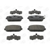 Jeu de quatre plaquettes de frein à disque CHAMPION