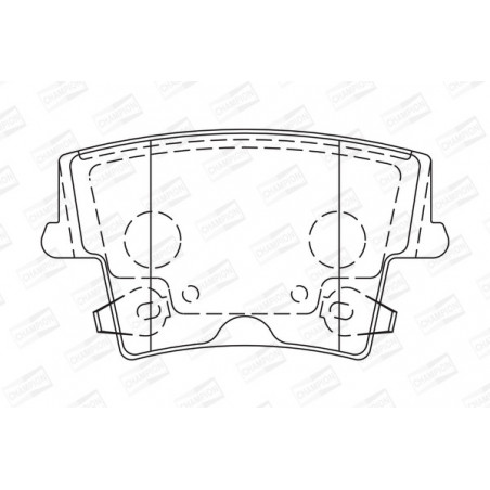 Jeu de quatre plaquettes de...