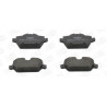 Jeu de quatre plaquettes de frein à disque CHAMPION