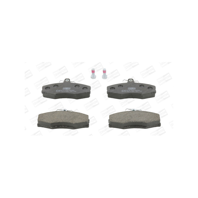 Jeu de quatre plaquettes de frein à disque CHAMPION