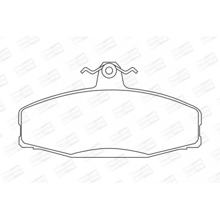 Jeu de quatre plaquettes de...