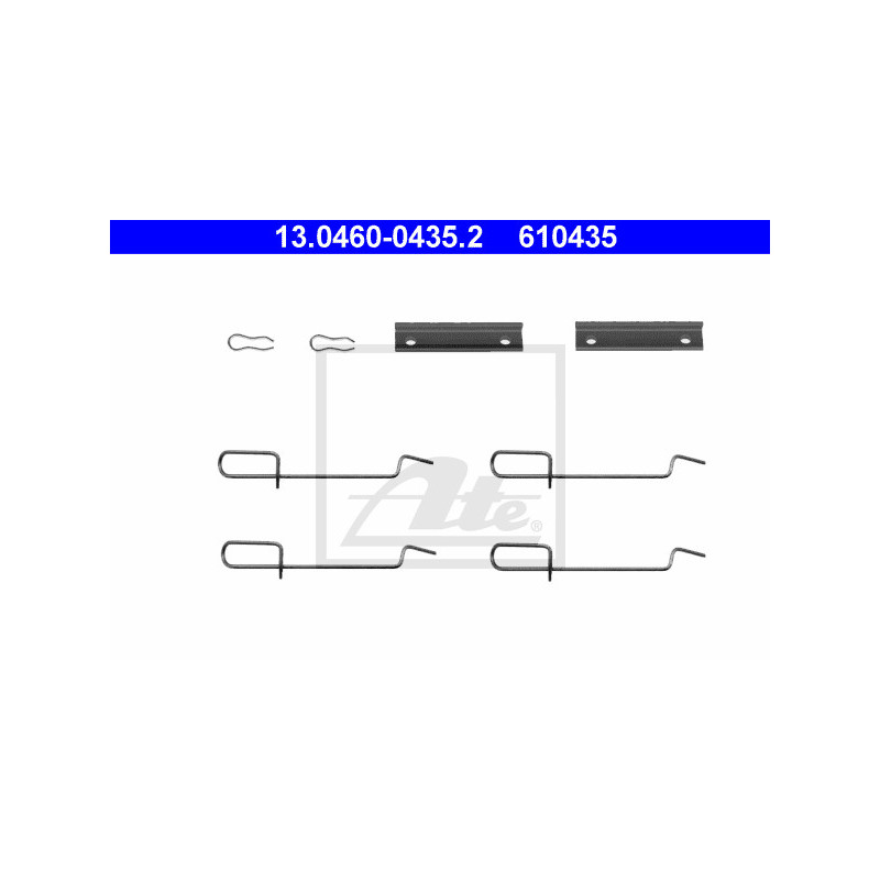 Kit d'accessoires (plaquette de frein) ATE