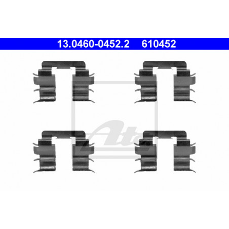 Kit d'accessoires (plaquette de frein) ATE
