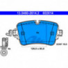 Jeu de quatre plaquettes de frein à disque ATE