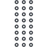 Jeu de joints d'étanchéité (tige de soupape) VICTOR REINZ