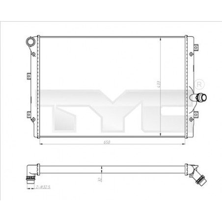 Radiateur TYC