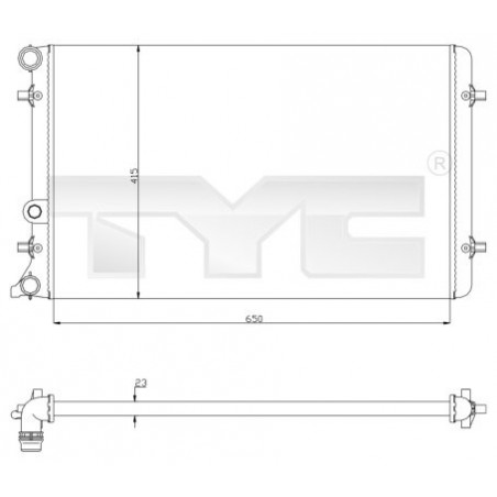 Radiateur TYC