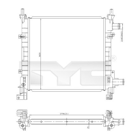 Radiateur TYC
