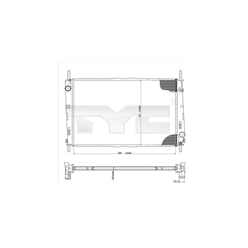 Radiateur TYC