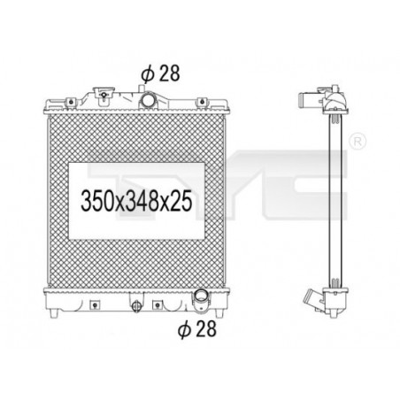 Radiateur TYC