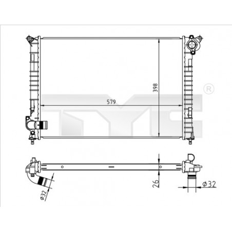 Radiateur TYC
