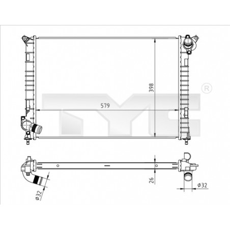 Radiateur TYC