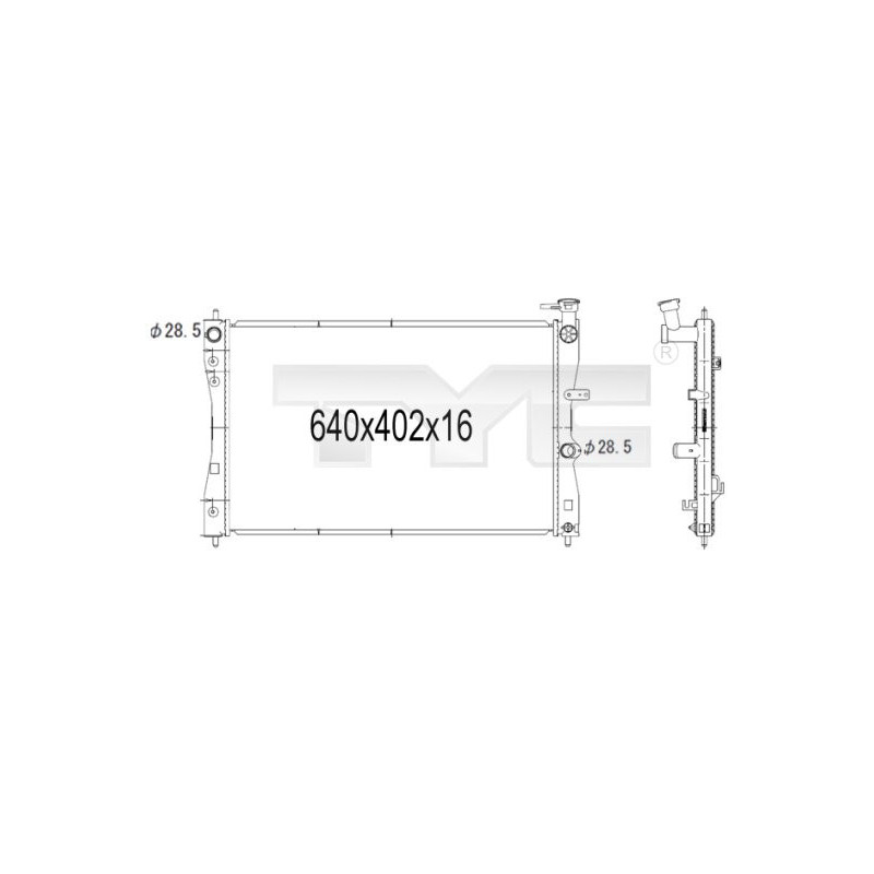 Radiateur TYC