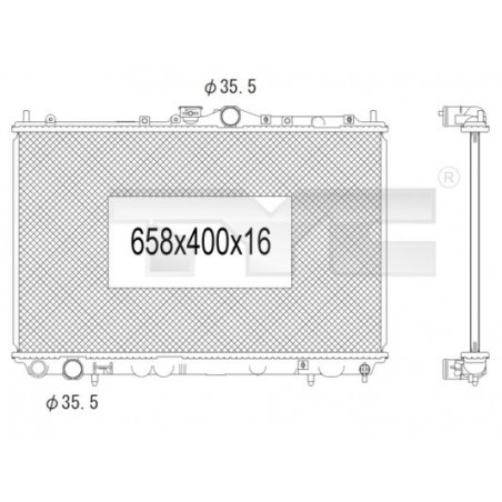 Radiateur TYC