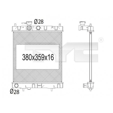 Radiateur TYC