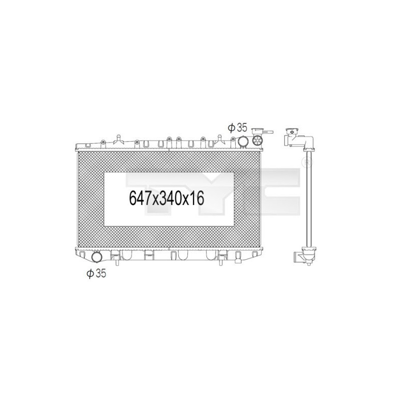 Radiateur TYC