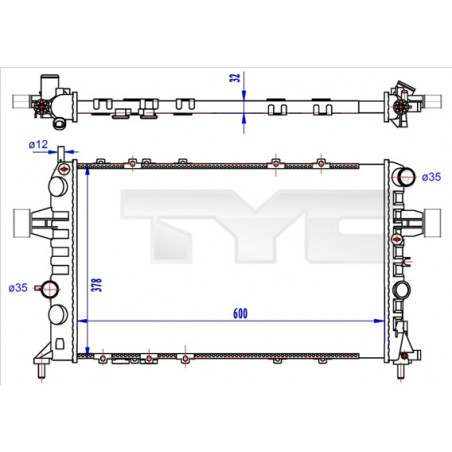 Radiateur TYC