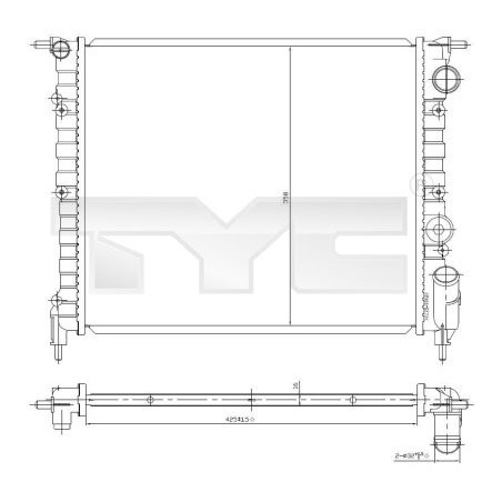 Radiateur TYC