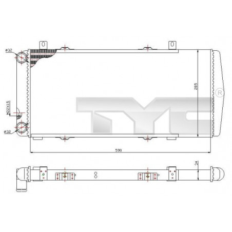 Radiateur TYC