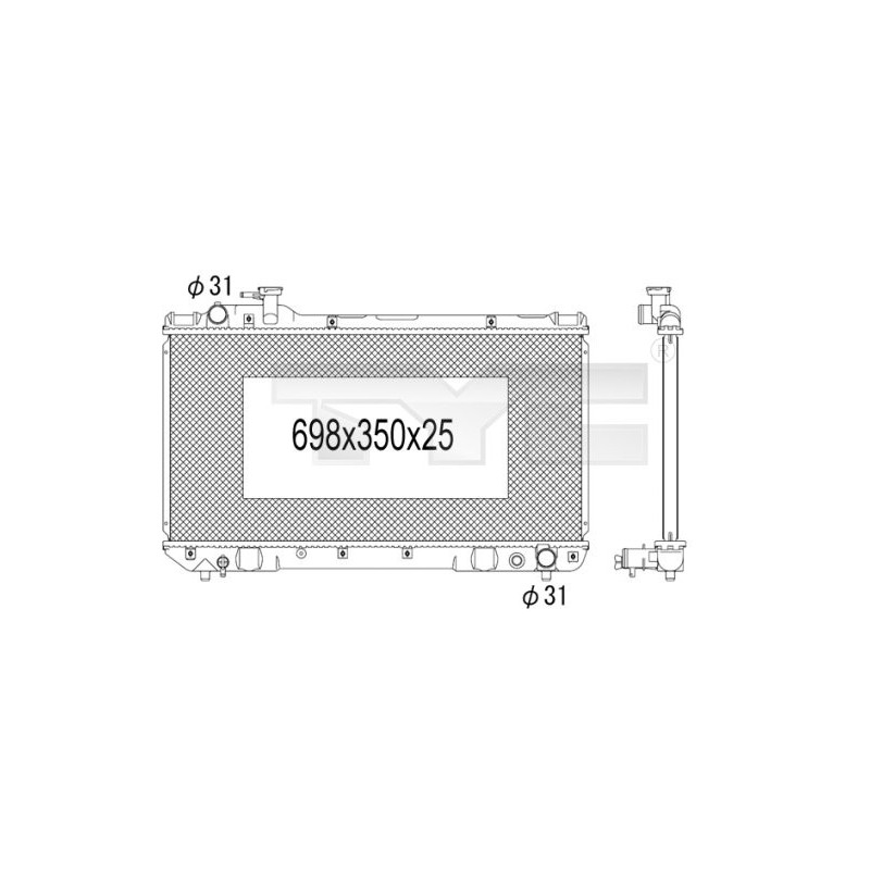 Radiateur TYC
