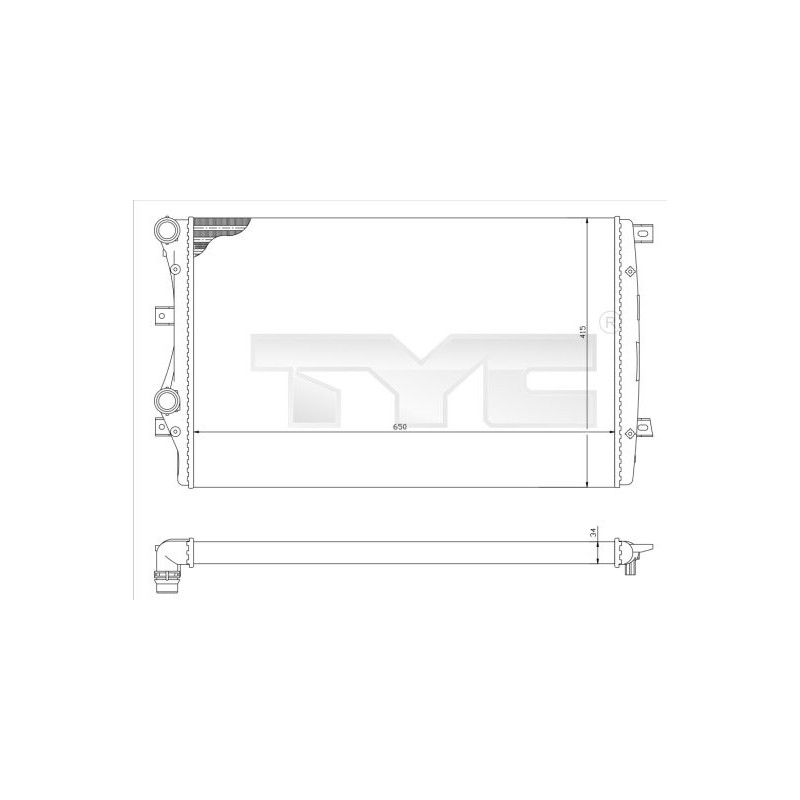 Radiateur TYC