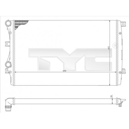 Radiateur TYC