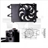 Ventilateur (refroidissement moteur) TYC